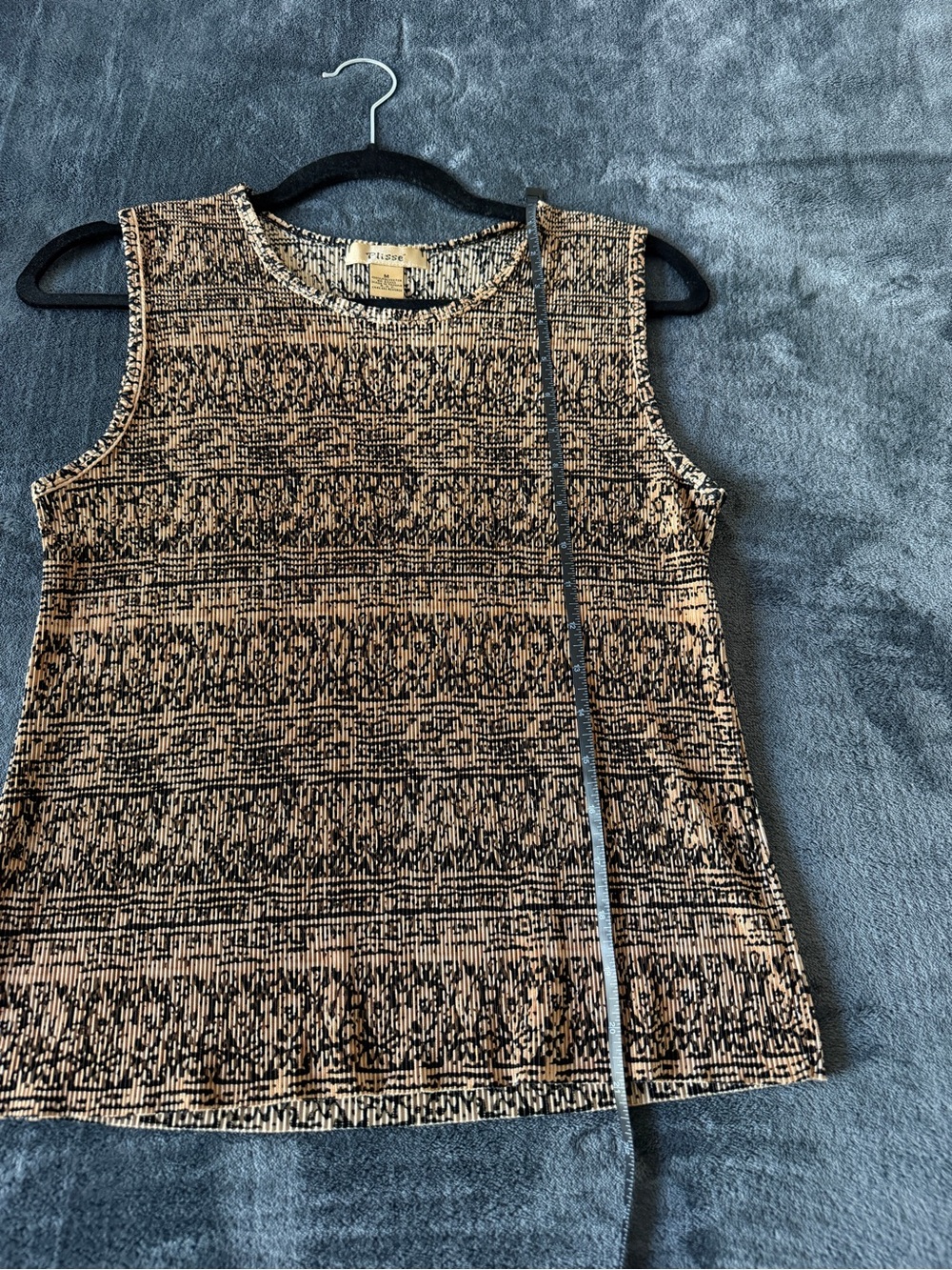 ✨Sleeveless Tank Top - Neutral Pattern - Picture 4 of 5